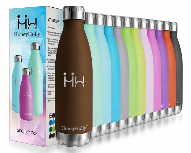 HoneyHolly Thermosflasche Isolierflasche Edelstahl Kinder