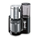 Siemens TC86503 Kaffeemaschine (1100 Watt, optimales Kaffeearoma, Timer-Funktion, abnehmbarer Wassertank, automatische Abschaltung) schwarz
