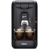 PHILIPS Senseo Maestro Kaffeepadmaschine, Schwarz, 3 Spezialitäten