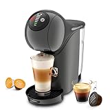 Nescafé Dolce Gusto Genio S by KRUPS, Kaffeekapselmaschine, 15 Bar, ultra-kompakt, Hochdruck, über 30 Kaffeekreationen, wählbare Getränkegröße, Auto-Abschaltung, anthrazit, KP243B