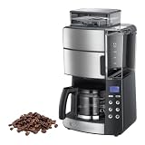 Russell Hobbs Filterkaffeemaschine Grind&Brew, Glaskanne, 10 Tassen