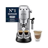 De'Longhi Dedica Style - Espressomaschine mit Manuellem Milchaufschäumer