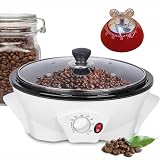 Kaffeeröster, Elektrischer Kaffeeröster 500g, 1200W Kaffeeröstmaschine